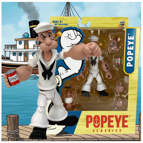Popeye white sailor suit - sailor,